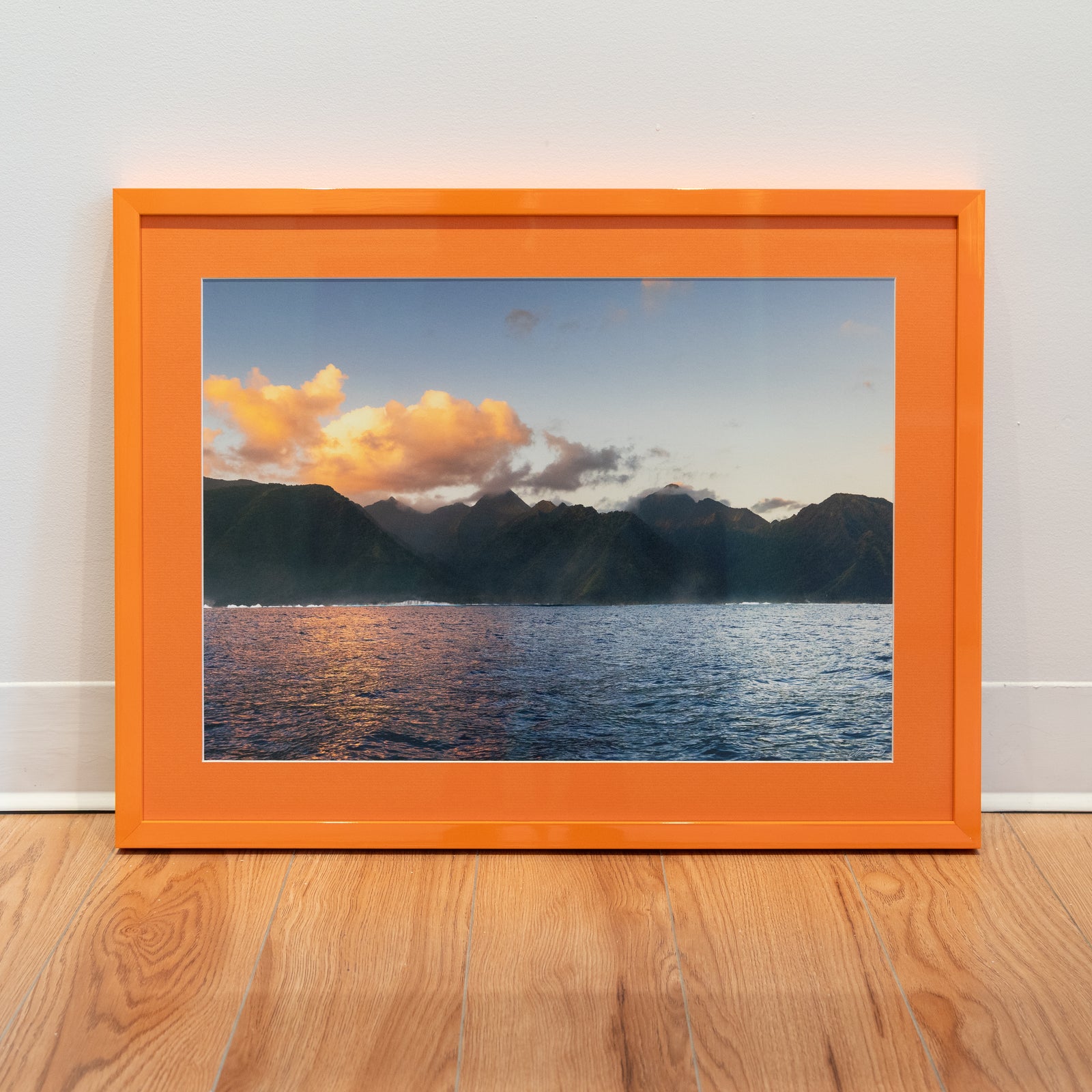 Pacific Mountains - Gallery Frame (18x24 inches)