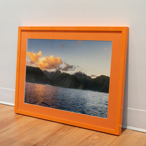 Pacific Mountains - Gallery Frame (18x24 inches)