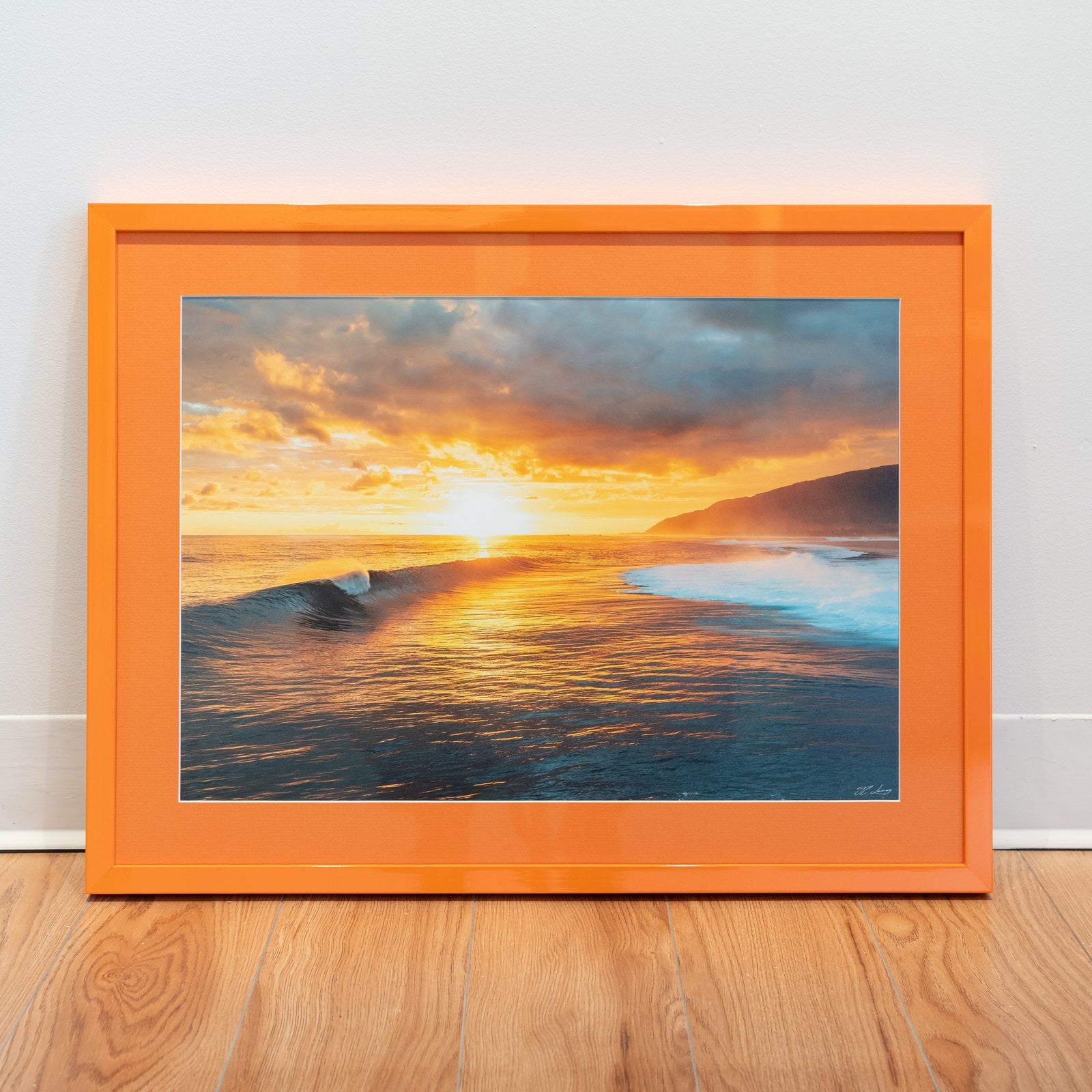 Tahiti at Sunset – Gallery Frame (18x24 inches)