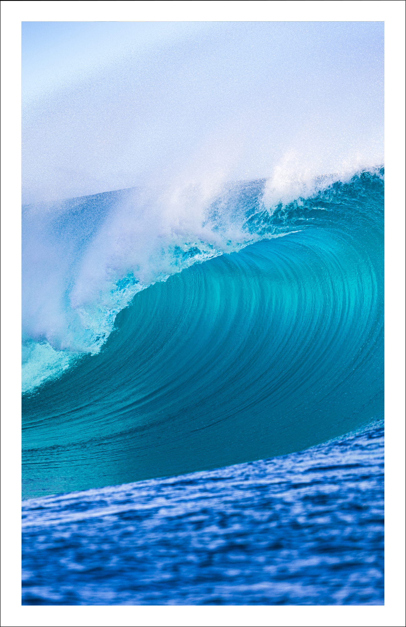 Teahupo'o- carte de souhaits