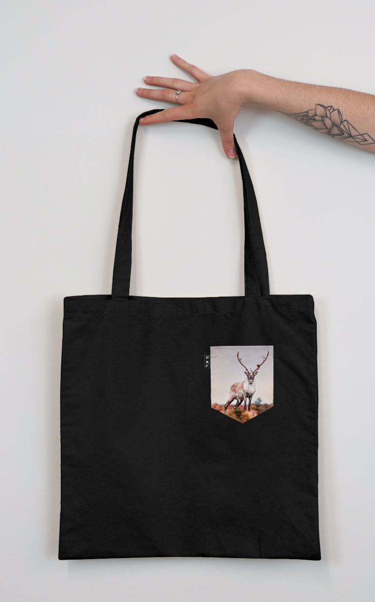 Sac réutilisable (Tote bag) - Noir