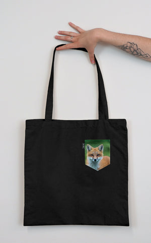 Sac réutilisable (Tote bag) - Noir