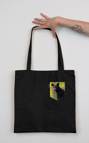 Sac réutilisable (Tote bag) - Noir
