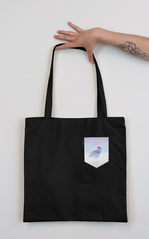 Sac réutilisable (Tote bag) - Noir