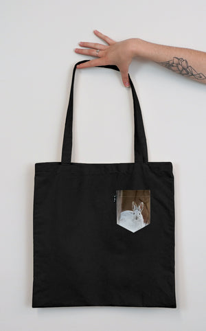 Sac réutilisable (Tote bag) - Noir