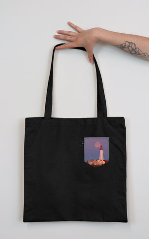 Sac réutilisable (Tote bag) - Noir