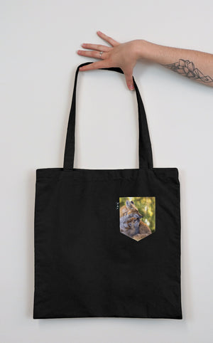 Sac réutilisable (Tote bag) - Noir