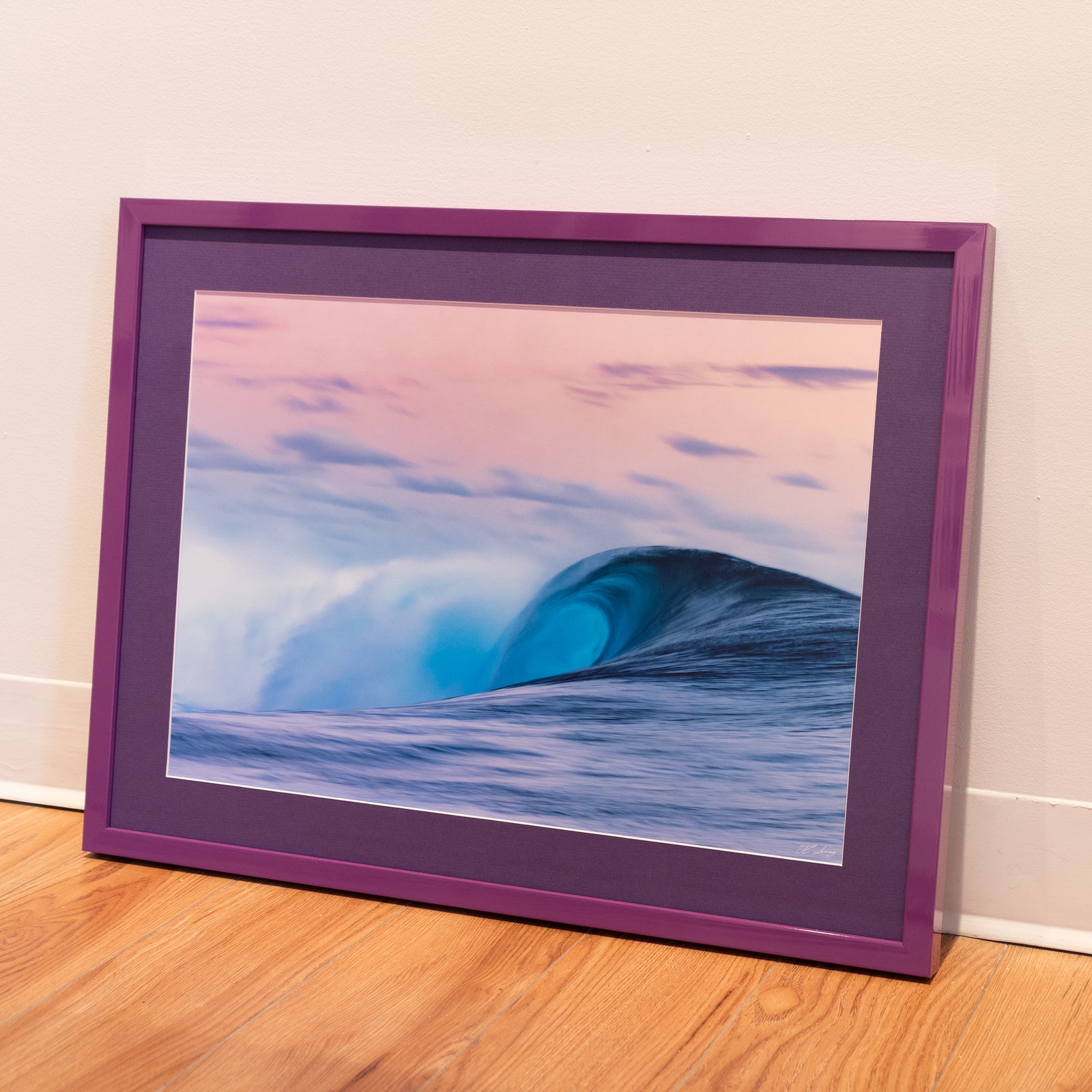 Sweetness of Teahupo'o - Gallery frame (18x24 inches) 