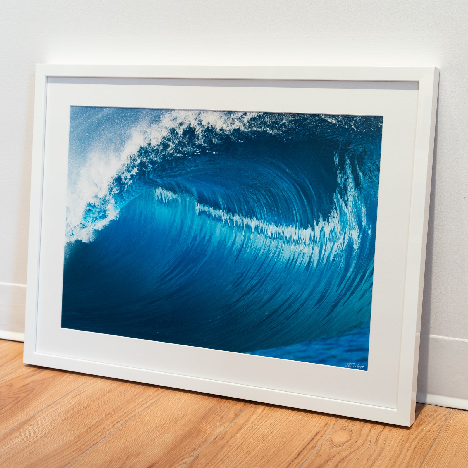 Wave gradient - Gallery frame (18x24 inches)