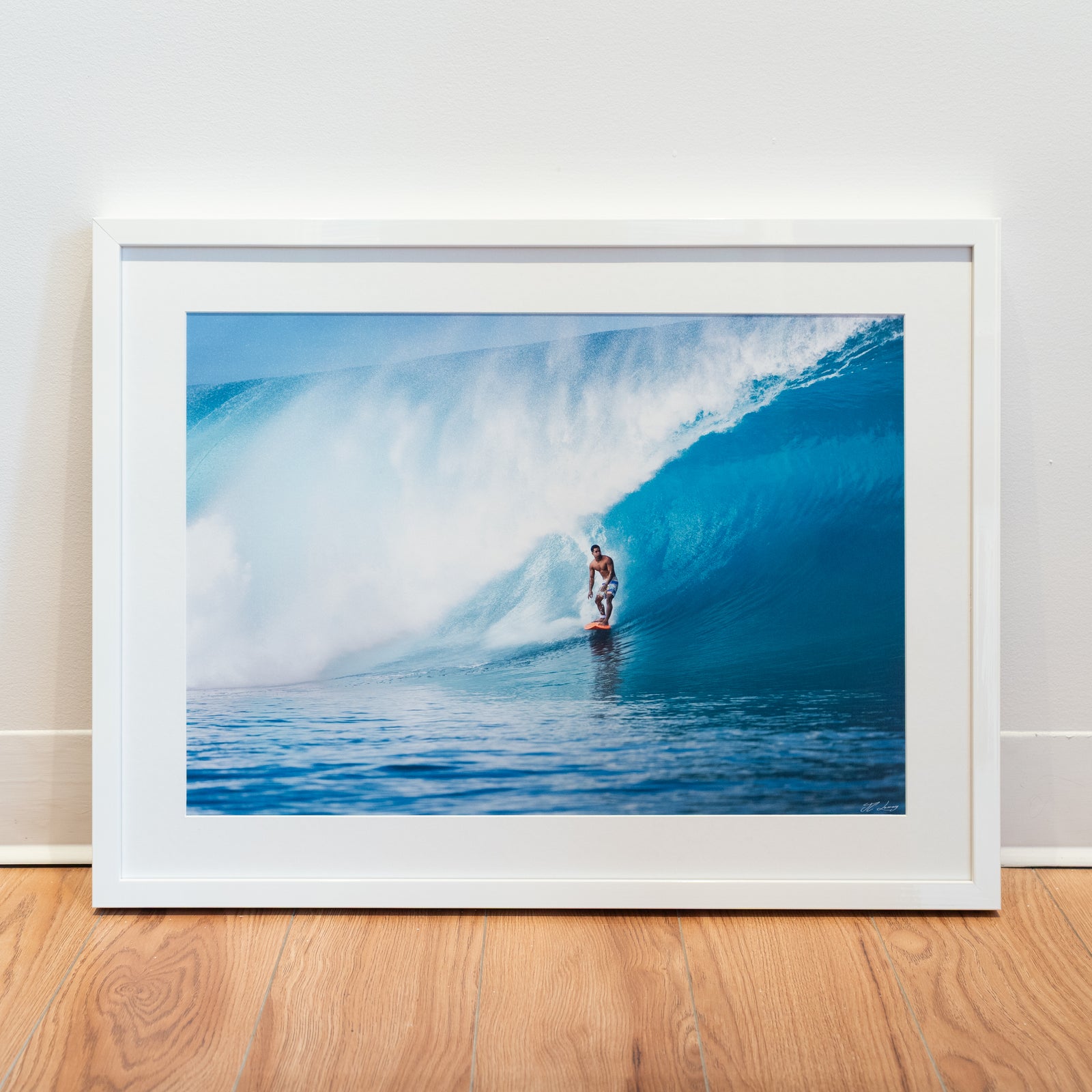 Wave exit – Gallery Frame (18x24 inches)