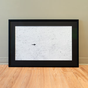 Shark on Patrol - Gallery Frame (24x36 inches)