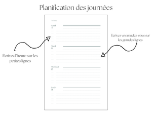 Agenda 2027 - Reliure allemande - PRÉCOMMANDE