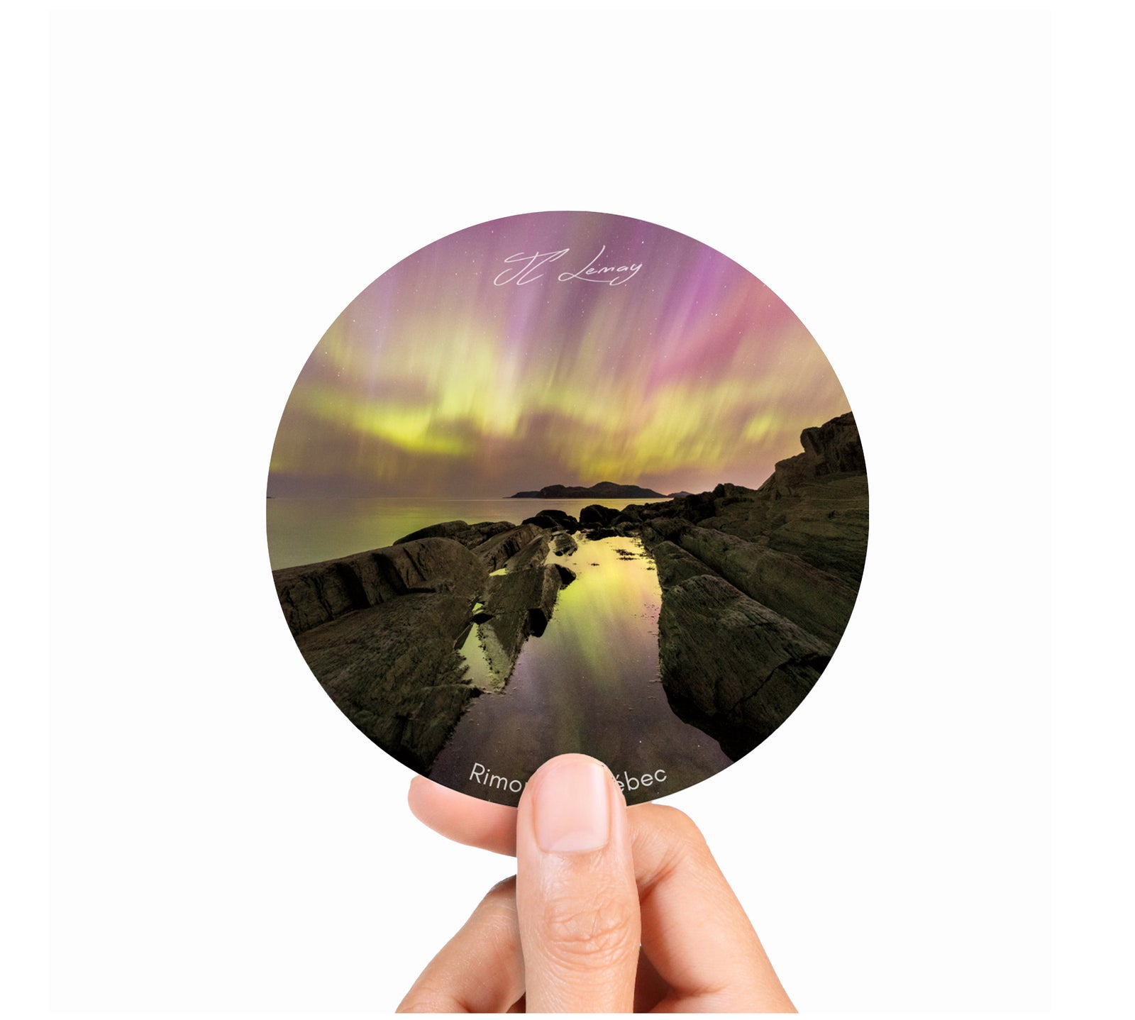 Sticker - Northern Lights in Le Bic