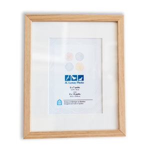 Cadre en bois vitré - 8x10 pouces (20x25cm)