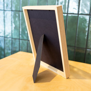 Wood frame with glass - 8x10 inches (20x25cm)