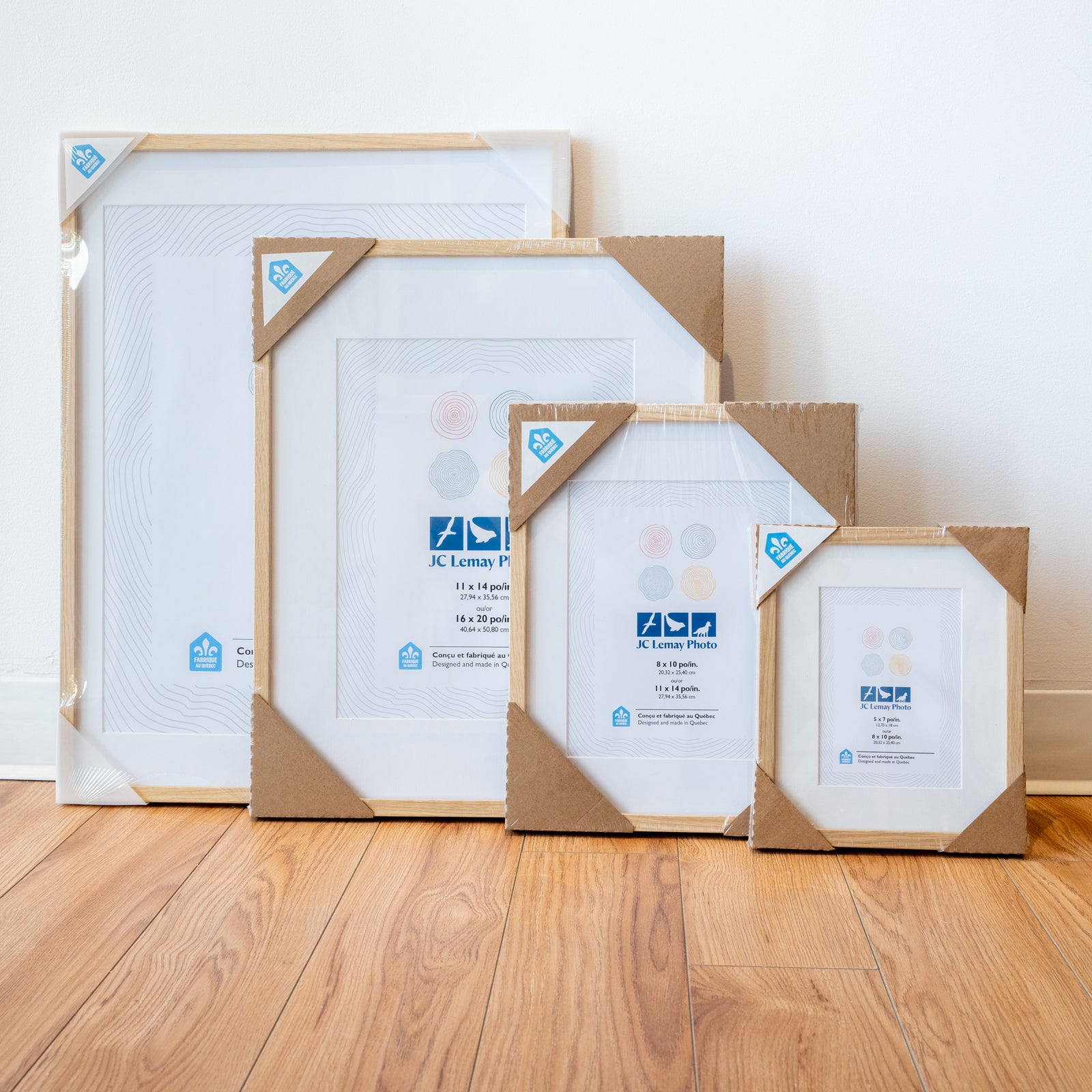 Cadre en bois vitré - 8x10 pouces (20x25cm)