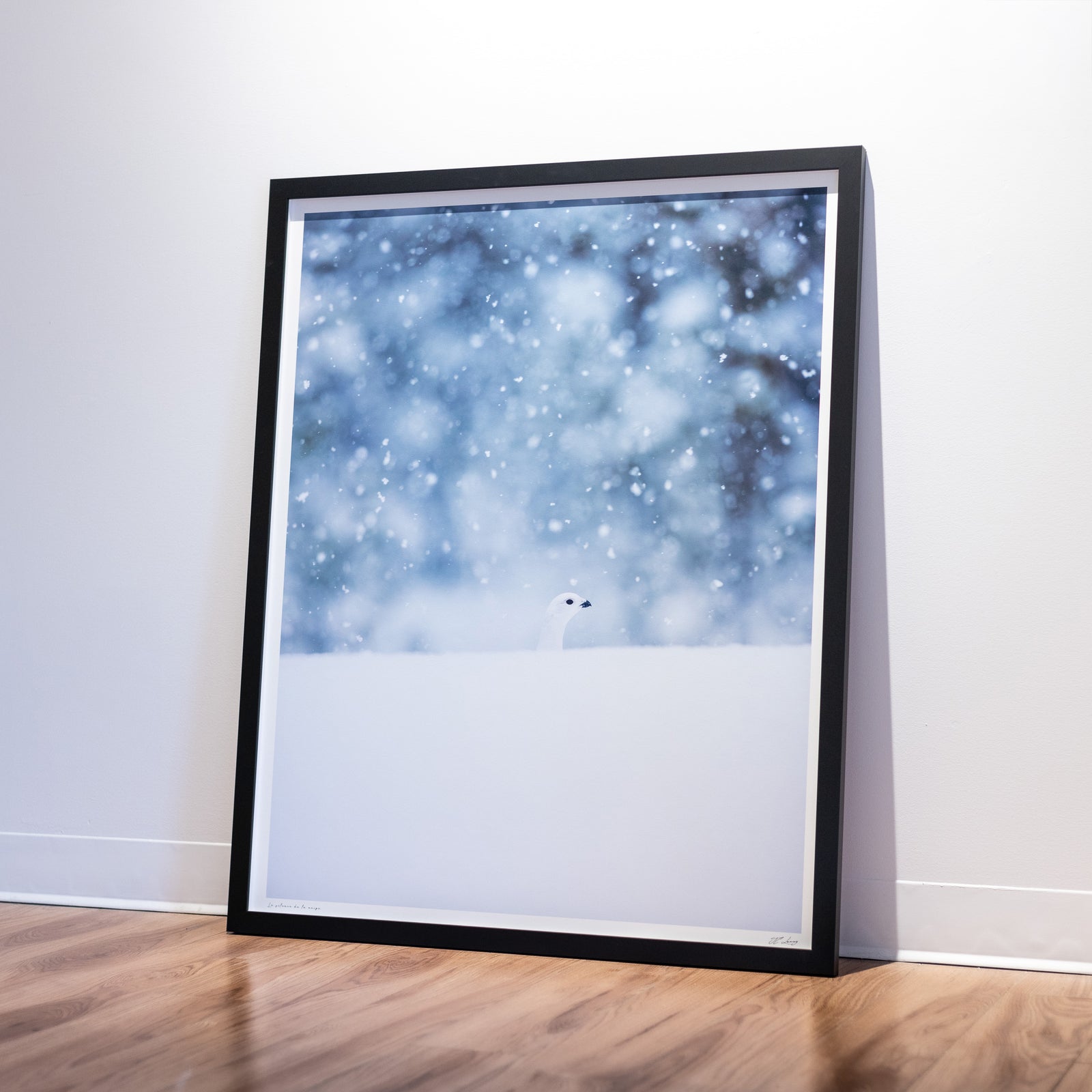 The Silence of the Snow - Limited Gallery Frame (34x42 inches)