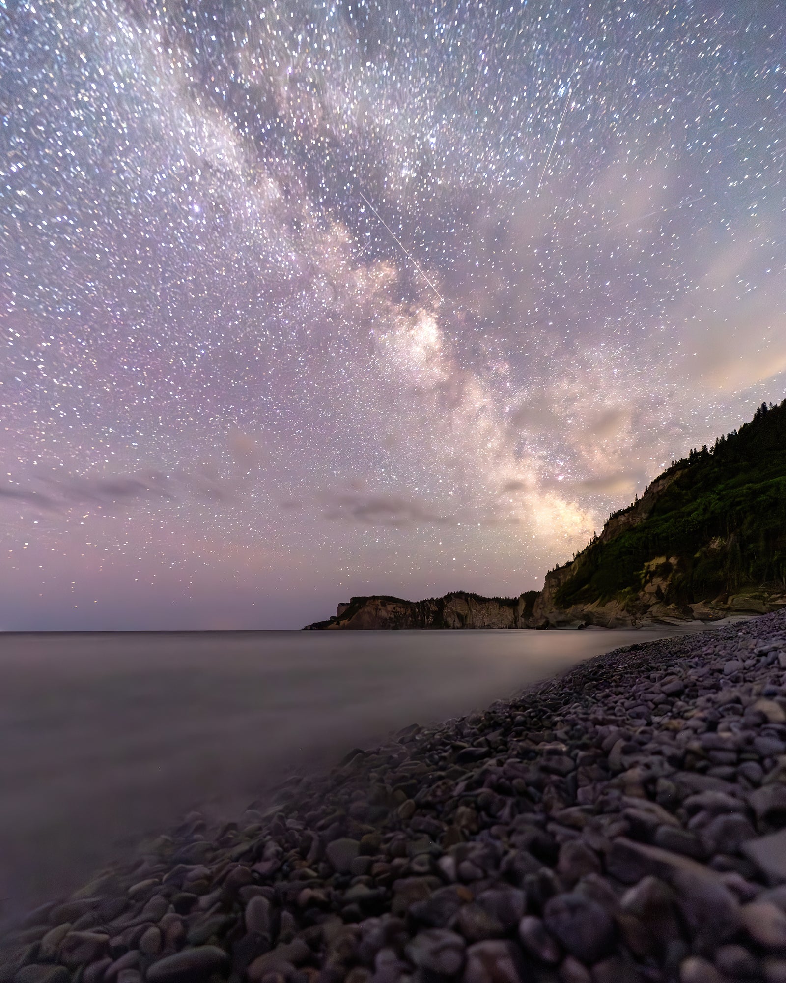 Cap-Bon-Ami et Voie lactée