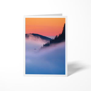 Foggy Bic - Greeting Card