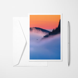 Foggy Bic - Greeting Card