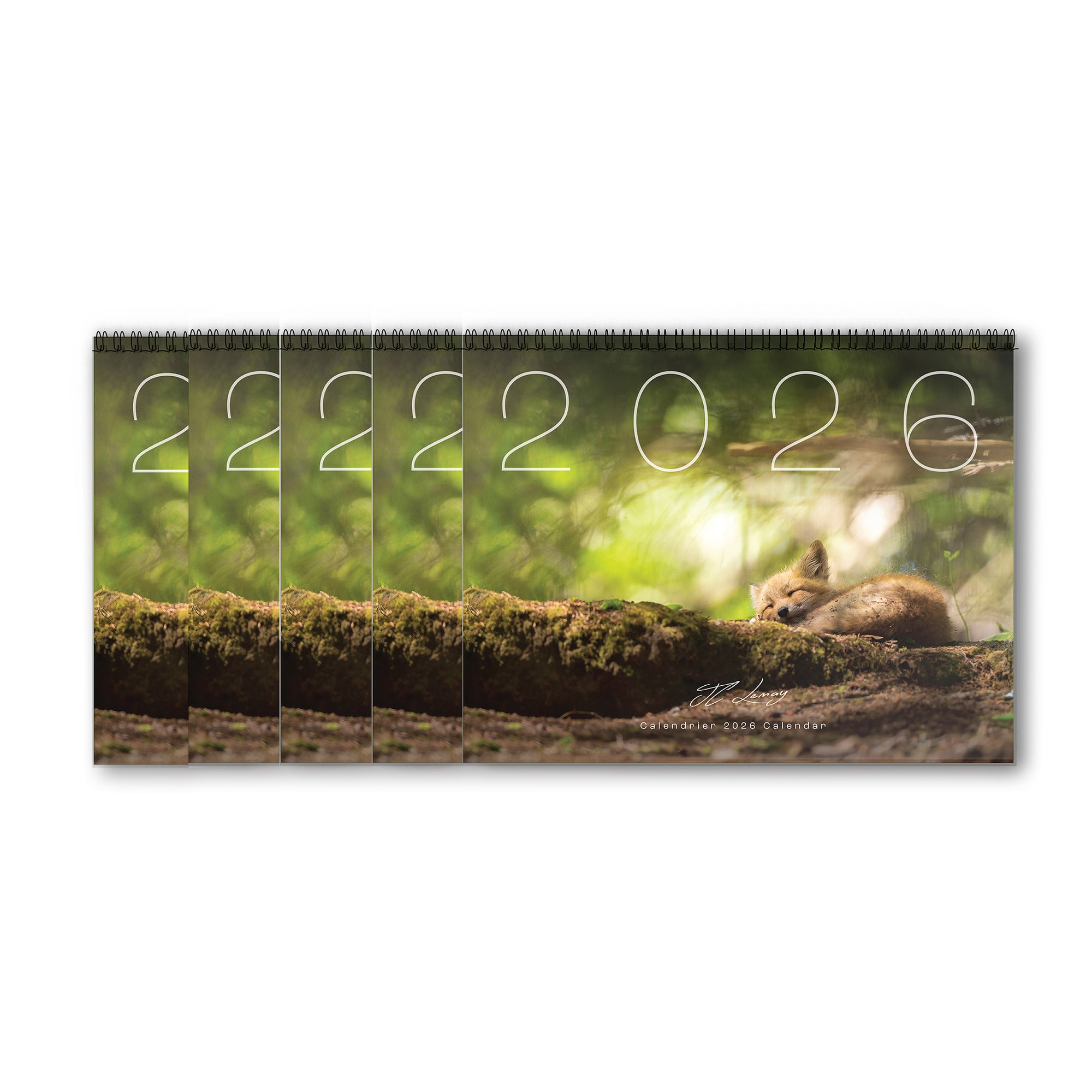 Ensemble de calendriers édition classique (5)