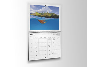 2027 calendar - Special edition French Polynesia