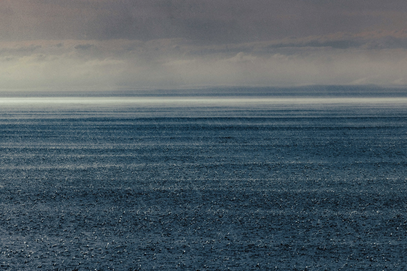 Pluie sur le Saint-Laurent