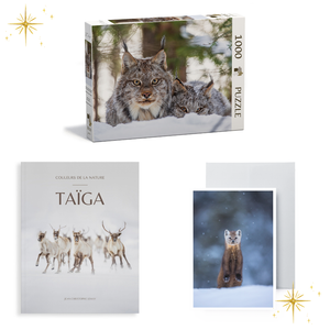 Ensemble-cadeau personnalisable - Détente (Livre + puzzle + carte)