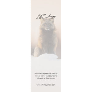 Bookmark - Crossed fox