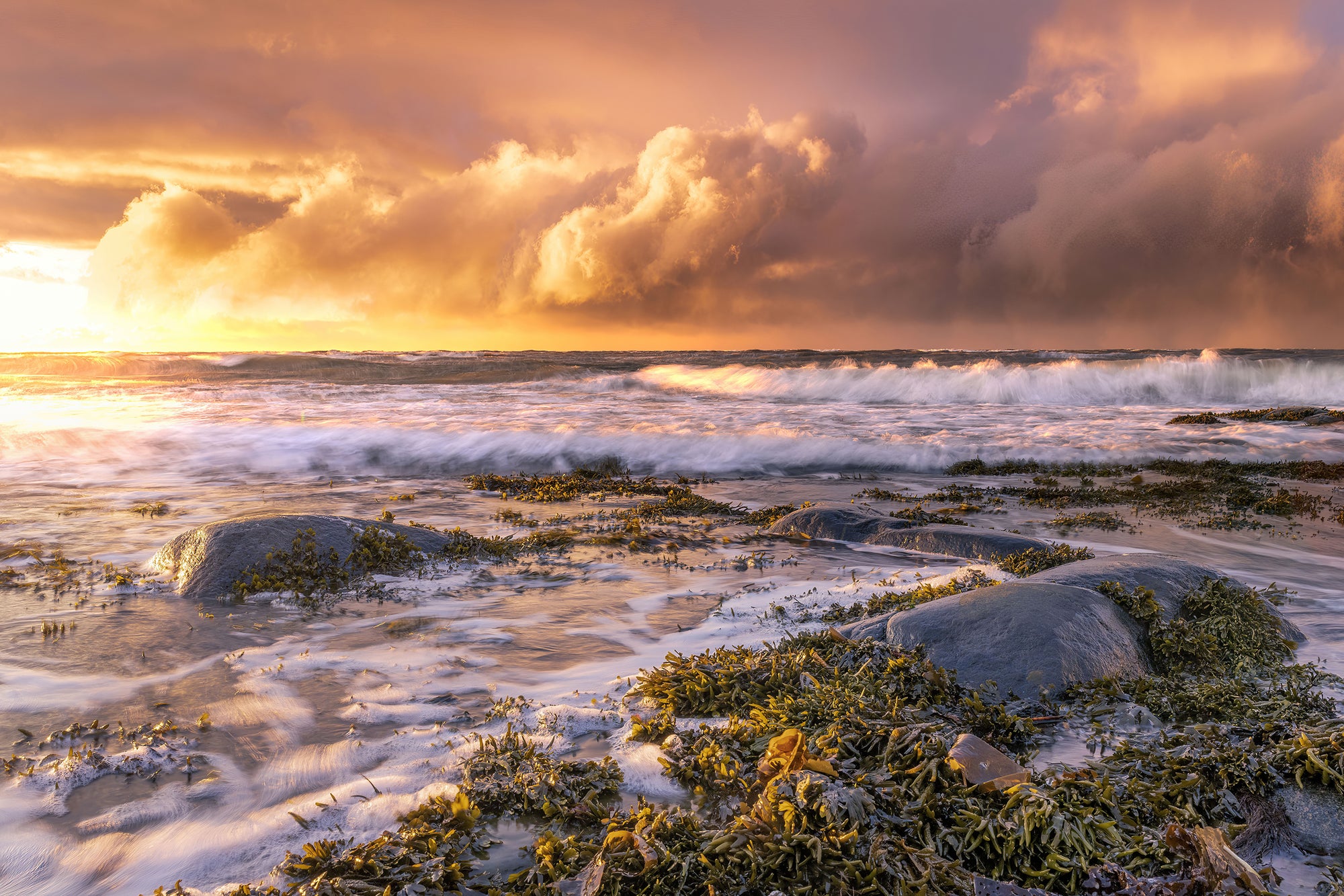 Sunny storm