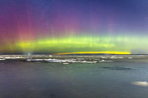 Colors above the ice floe