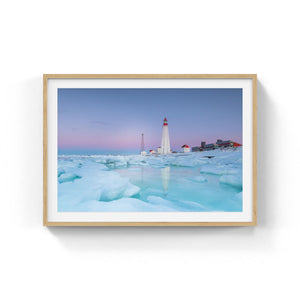 Glaces pastel au phare