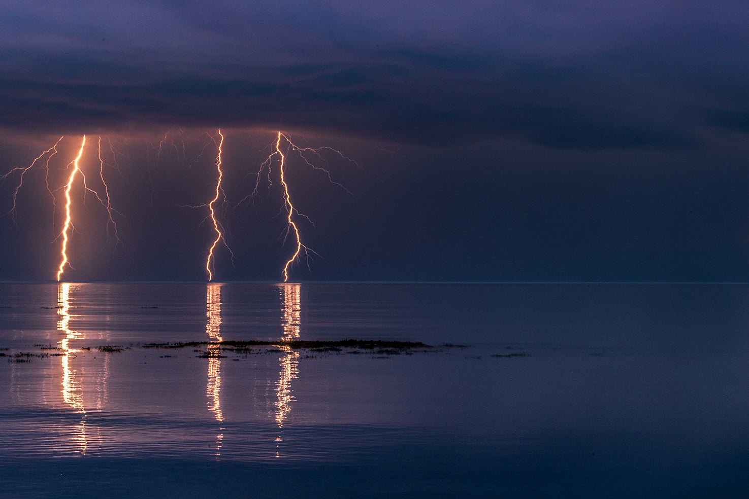 Lighting strike trio