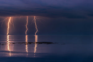 Lighting strike trio