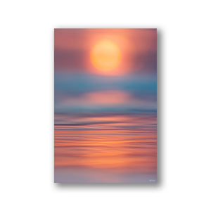 Abstract sunset