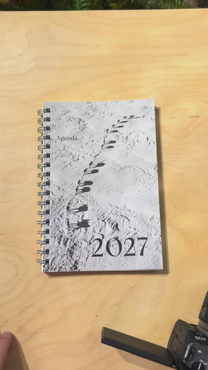 Agenda 2027 - Reliure spirale - PRÉCOMMANDE
