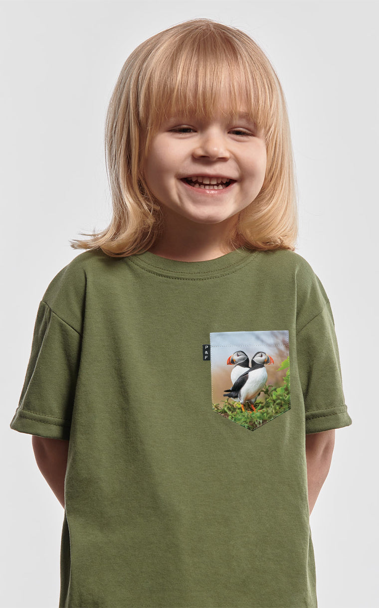 T-Shirt (2-6 ans) - Hey Macareux-na