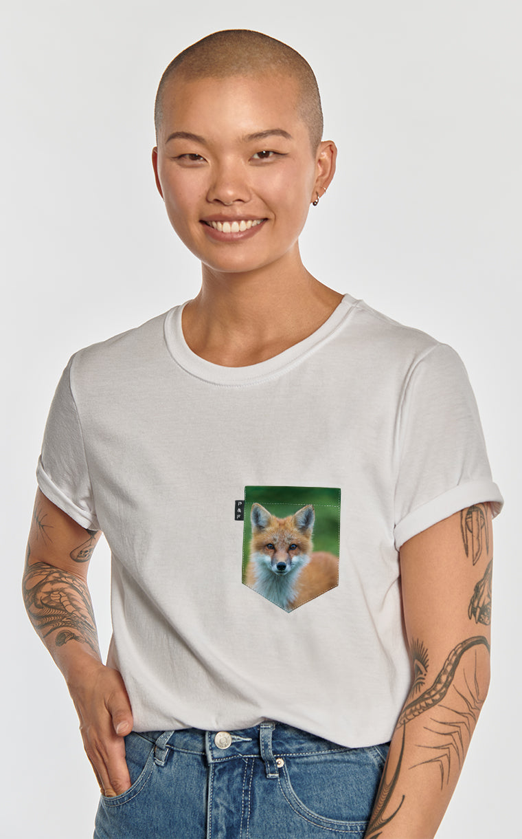 Boyfriend fit T-shirt - Rouzé comme un renard