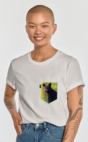T-Shirt coupe boyfriend - La moyenne ours