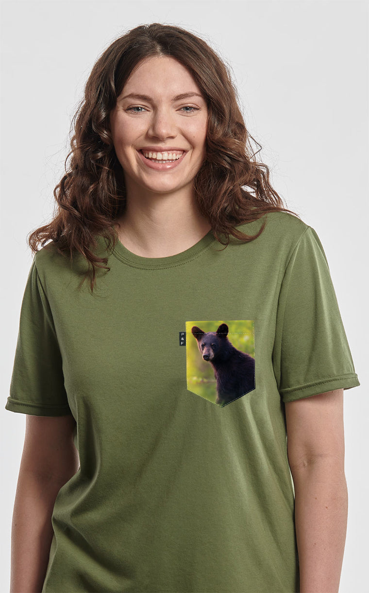 T-Shirt coupe boyfriend - La moyenne ours