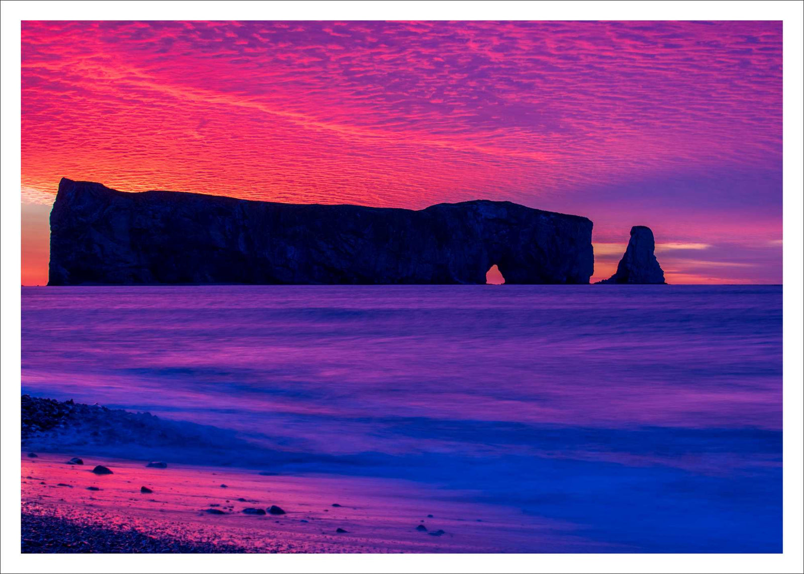 Le Rocher - carte postale