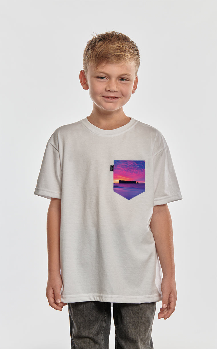 T-shirt (8-12 years) - Pierre Trouée