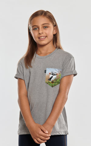 T-Shirt (8-12 ans) - Hey Macareux-na