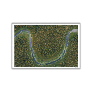 S-shaped river