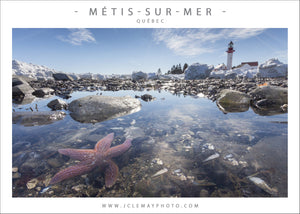 Carte postale du Phare de Métis-sur-Mer par Jc Lemay photo