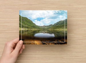Lac aux Américains -  Postcard
